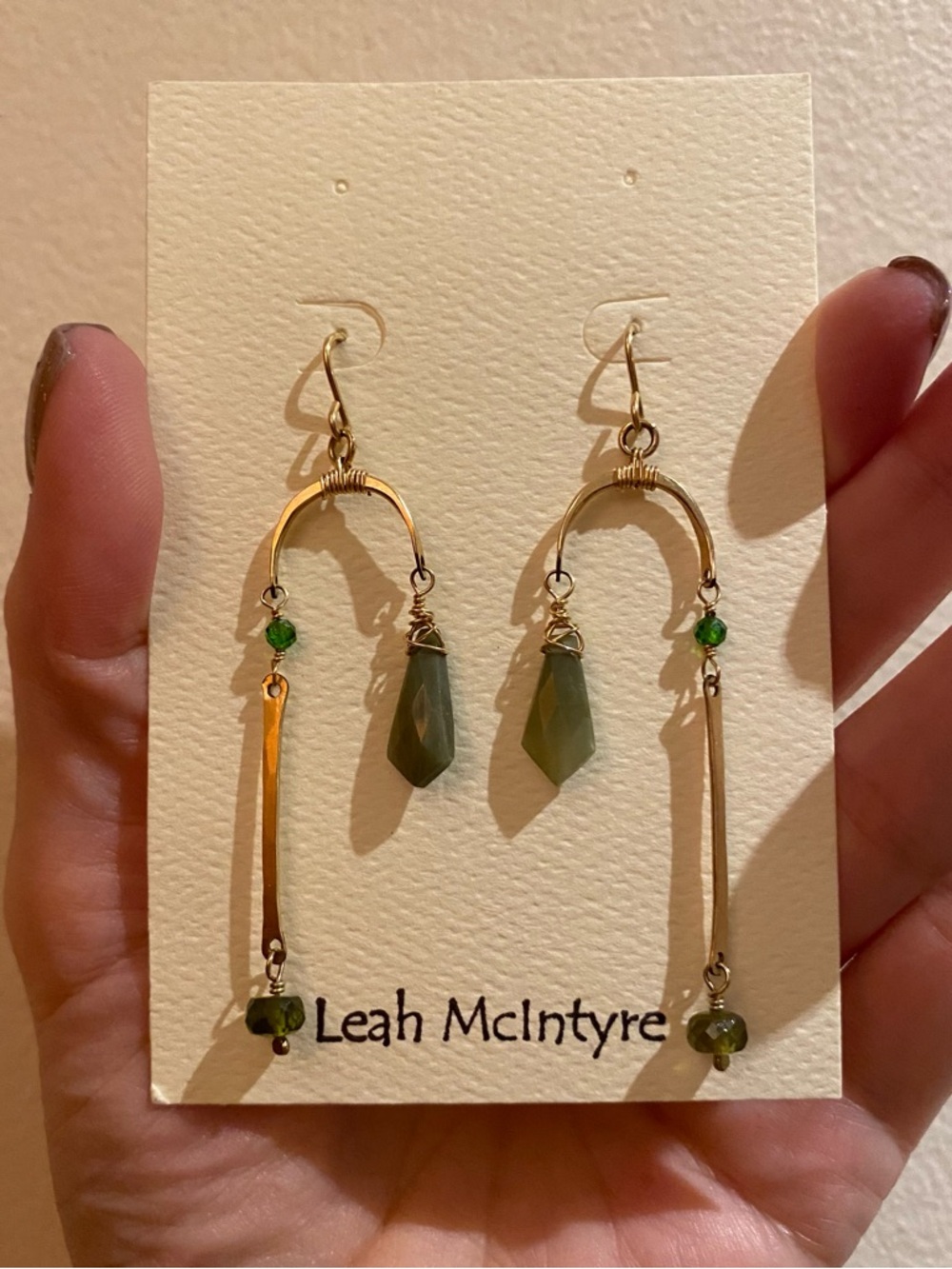 Leah McIntyre Multi Gemstone Earrings